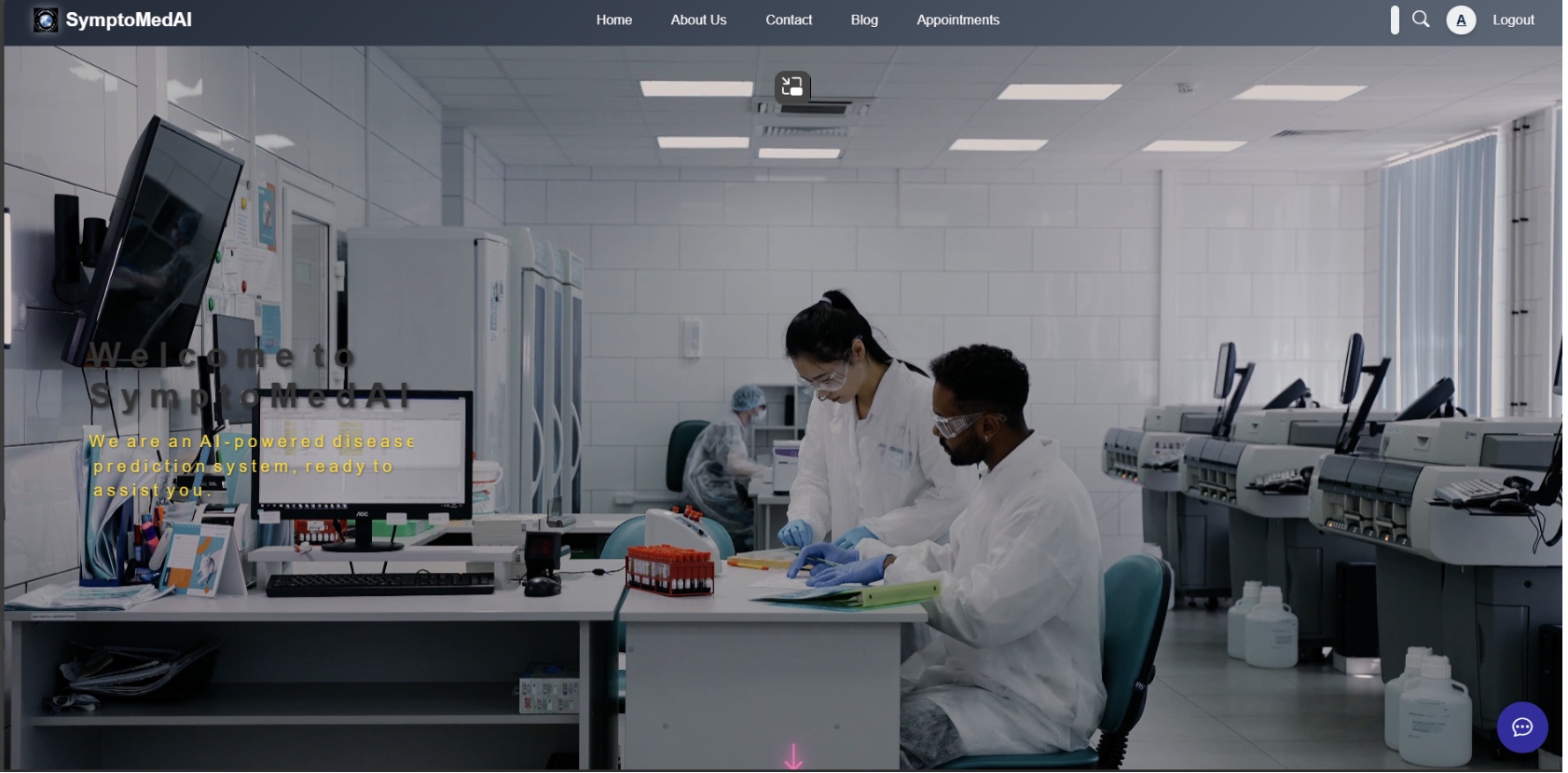 SymptoMedAI Disease Prediction Platform